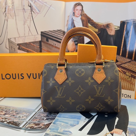 Louis Vuitton Handbags - Louis Vuitton Mini Speedy Nano Duffle bag in Monogram LV Canvas Authentic